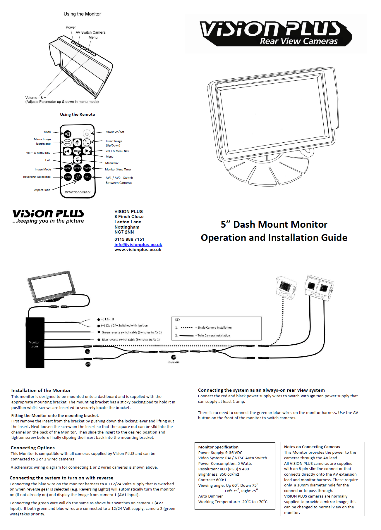 Vision Plus TV Bracket